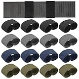 MIRKUZI Gürtelhalter 16er-Pack elastische Gürtelhalter für Arbeitsgürtel, elastische Gürtelschlaufen, Rucksackgurthalter, Gürtelhalter