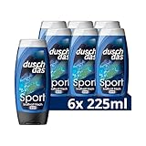 Duschdas 3-in-1 Duschgel & Shampoo Sport Duschbad mit Fresh-Energy-Duftformel sorgt für einen erfrischenden Start in den Tag 6x 225 ml