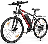 VARUN E Bike, 27.5 Zoll E-Mountainbike mit 48V 13Ah(624Wh) Akku, Bis zu 100KM, 250W 55NM Motor, E-Bike Herren Damen mit 21-Gang-Getriebe, LCD-Display, Pedelec Ebike Elektrofahrrad mit EU-Konformes