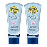 Banana Boat Light As Air Sunscreen, Broad Spectrum Lotion, SPF 50, 6oz. - 2 Count (1 Stück)