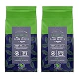 Our Selection by Amazon Select Röstkaffee aus Brasilien, Mittlere Röstung, ganze Bohnen, 500g, 2er-Pack (Früher Marke Happy Belly)