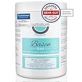 LaSolium Basenbad, Basisches Badesalz zur Entsäuerung, DERMATEST SEHR GUT, 650g