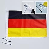 Bootsfahne Deutschland - 30 x 40 cm