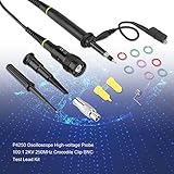 BAFOVY P4250 Oszilloskop-Tastkopf, 100:1 Dämpfung, 250 MHz Bandbreite, Isolierter BNC-Kopf für Tests und Messungen