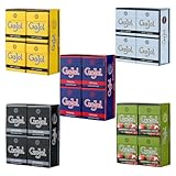 Ga-Jol MIX 5x 8er Set je 184g | Lakritz & Frucht-Pastillen | Schwarz, Gelb, Blau, Granatapfel & Mint | dänische Klassiker im Bundle | inkl. Need for Sweet Sticker