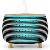 Diffuserlove Aroma Diffuser ätherisches Öl Diffusor 400ML Aromatherapie Air Diffuser Luftdiffusor Essential Oil Diffuser mit 7 Farblichtern Raum Diffuser Defuser Luft Duftöldiffusoren