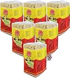 yoaxia ® - 6er Pack - [ 6x 500g ] Schnellkochende Nudeln, mit Ei (6x 500g) | Quick Cooking Noodles + ein kleiner Glücksanhänger gratis