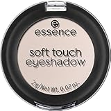 essence cosmetics soft touch eyeshadow, Lidschatten, Nr. 01 The One, nude, sofortiges Ergebnis, langanhaltend, mit Vitaminen, farbintensiv, vegan, Mikroplastik Partikel frei, Nanopartikel frei (2g)