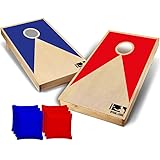 Original Offizielles Cornhole® | Amerikanisches Cornhole | Einfach zu transportieren | Offizielle Abmessungen | Premium Qualität | Outdoor und Strandspiel | OriginalCup®