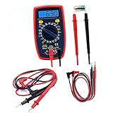 HOMSFOU multimeter zubehör prüfkabel Testleitung V Testkabel electrician tools Schneebesen, klein, robust Digital-Multimeter Multimeter-Sonden Multimeter führt Teststift das Voltmeter