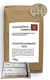 Pflasterfugenmörtel | GELB | 10kg | Produziert nach historischer Rezeptur auf Trasszementbasis | Kein Unkraut mehr in den Fugen