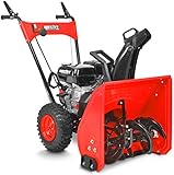 Hecht 9555 Benzin-Schneefräse (56 cm Räumbreite, 4 kW / 5,5PS, 4-Vorwärts-, 1 Rückwärtsgang)