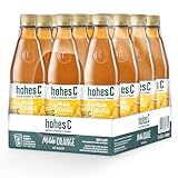 hohes C Milde Orange (12 x 0,5l), 100% Saft, Orangensaft, Vitamin C, ohne Zuckerzusatz laut Gesetz, weniger Säure, vegan, mit recyceltem PET