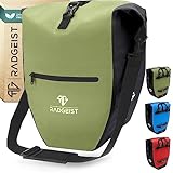 RADGEIST Fahrradtasche für Gepäckträger - Tasche für Fahrrad Gepäckträger - Gepäckträgertasche wasserdicht & Umhängetasche - Radtasche mit Reflektoren