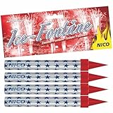 Nico 4er SET TORTENFONTÄNEN 'Ice-Fontäne' ca. 50 sec. KUCHEN DEKO Hochzeit ZIMMER - FONTÄNE