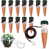 Sunshine smile 12 Stück Wasserspender für Zimmerpflanzen,Bewässerungssystem Balkon,Automatische Bewässerung Zimmerpflanzen,Selbstbewässerung Bewässerungssystem