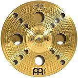 Meinl Cymbals HCS Trash Stack — 12 Zoll (Video) Schlagzeug Becken (30,48cm) Messing, Traditionelles Finish (HCS12TRS)