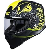 Original Dynamo-Helm (CE) 06 Fighter Matt Fluo Yellow Black XS