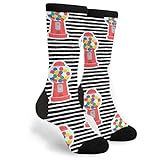 Kaugummiautomat Herren Damen Tennissocken Schweißableiten Arbeitssocken Antiblasen Trekkingsocken Für Spazieren Laufen Outdoor