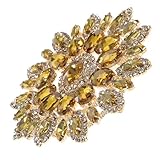 NIYANGLE Ab Farbverlauf Kristall Strass Aufnäher Applikation für DIY Kleidung Hut Jacke Brosche Kreative Verzierung für Handarbeit und Mode