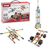 K'NEX 15210 Baukasten für Anfänger mit 40 Modellen, Lernspielzeug für Jungen und Mädchen, 141-teiliges Lernset, Konstruktionsspielzeug für Kinder, Bauspielzeug ab 5 Jahren