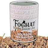 Foghat Cocktail Smoker Holzspäne – 400 ml Bourbon Resurrection Späne für Smoker, Whisky & Drink Infuser Kit – Natürliche kulinarische Holz-Räucherchips für handgehaltene Cocktail-Räucherpistole und