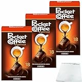 usy Bundle für Ferrero Pocket Coffee Espresso 3er Pack (3x225g Packung) + usy Block