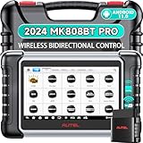 Autel MaxiCOM MK808BT PRO OBD2 Diagnosegerät: 2024 Voll Bidirektionale Aktiver Test, Android 11, 4G+64G, 2.4&5G WIFI, Upgrade von MK808BT MK808S MK808 MX808S, 28+ Service Alle System, BT506 Kompatibel