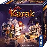 Kosmos 682286 Karak - Das Abenteuer beginnt, spannendes Kinderspiel ab 7 Jahre für 2-5 Personen, Fantasy Abenteuer Spiel, Brettspiel mit Würfeln, deutsche Anleitung, Grey