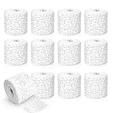 KXVXXV Gipsbinden Babybauch 5 cm x 270 cm, 12 Stück Gips Abdruck Binden Schnelltrocknend, Gipsbinden zum Basteln, Gipsabdruck Babybauch Set
