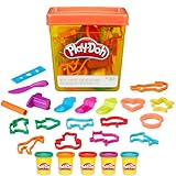 Play-Doh Basisbox mit 5 Dosen Knete und 15 Förmchen, für fantasievolles und kreatives Spielen, ab 3 Jahren