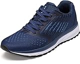 WHITIN Turnschuhe Herren Damen Hallenschuhe Laufschuhe Sneakers Für Männer Sportschuhe Straßenlaufschuhe Tennisschuhe Joggingschuhe Fitness Schuhe Blau Größe 44