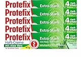 Protefix 5x Protefix Haftcreme Aloe Vera Extra-Stark mit Nass-Haftkraft, 40-ml-Stück