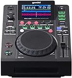 Gemini Sound MDJ-600 - Professioneller CD / Media Player mit 4 Hot Cues und Auto / Manual Looping, Farbbildschirm, MIDI, 24-Bit / 192kHz Soundkard