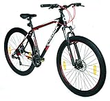 E-ROCK Mountainbike EX-7 Hardtail Microshift Schaltung Fahrrad MTB Trekkingrad Fitness Bike MTB Gabelfederung Scheibenbremsen (26, 27,5 oder 29 Zoll Reifen)