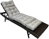 uyeoco Liegenauflagen,Sonnenliege Kissen,Rutschfestes Liegekissen,Gartenstuhlauflagen Hochlehner,Bankauflage Sitzkissen, für Innen,Außen,Urlaub,Reisen(Color 11)
