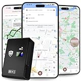 SafeTag Mag 4G – Wiederaufladbarer Magnetischer 4G LTE GPS-Tracker, Auto, Van, Motorrad, Wohnwagen usw. 34–195 Länder, 90 Tage Standby, Echtzeit-Tracking und Benachrichtigungen, 7 Tage kostenlose
