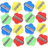 Gadpiparty 40 Stück Bleistiftspitzer Anspitzer Schulmaterial Für Studenten Süße Schulsachen Partytütenfüller Für Bleistift Bleistifte Buntstifte Abs Zufällige Farbe