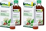 Schoenenberger - Weißdorn naturreiner Heilpflanzensaft - 1x 200 ml Glasflasche - freiverkäufliches Arzneimittel - zur Unterstützung der Herz-Kreislauf-Funktion (Packung mit 2)