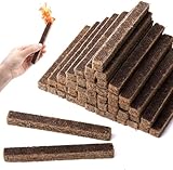 Purple Star 50 Stück Anzündwürfel-Kaminanzünder-Grillanzünder-Ofenanzünder -Holz Wachs-Schnellanzünder -Feueranzünder-Geruchlos