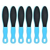 6 Stück Hornhautfeile Hornhautentferner Schnell Hornhautraspel die Fußpflege Fußfeile Set für trockene, rissige Füße und tote Haut (Blau)