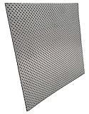 Auspuffdichtung universal zuschneidbar 200x200mm mehrlagige Metallplatte hitzebeständig bis 350 Grad