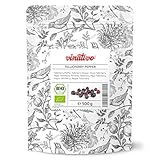 vinativo Tellicherry Pfeffer BIO – ganz – 500g – TGSEB – Bio-Qualität – schwarze Pfefferkörner für die Mühle geeignet