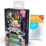 Bundle mit Topps Match Attax Bundesliga 2025/26-1 Mini Tin Box (Lightning) + Exklusive Collect-it Hüllen