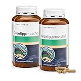 Sanct Bernhard Grünlippmuschel-Kapseln 500mg/Kapsel, Qualität aus deutscher Herstellung, 2x300 Kapseln