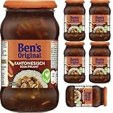 Ben's Original Kantonesisch Soja pikant würzen Soße Sauce 400 gramm x 6 STÜCK