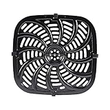 VIVIWI Luftgrillpfanne, Lebensmitteltrenner, Kochteiler, Küche, quadratisch, antihaftbeschichtet, passend für 8QT