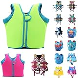 Generisch Kinder Schwimmweste - Jungen Mädchen Schwimmen Jacke Kleinkind Schwimmen Floating Neopren Schwimmweste für 1–12 Jahre