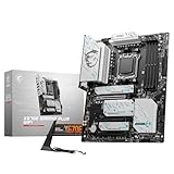 MSI X670E Gaming Plus WiFi Mainboard, ATX - Unterstützt AMD Ryzen 7000 Prozessoren, AM5-14 Duet Rail 80A SPS, DDR5 7800 MHz/OC, PCIe 5.0 x16, M.2 Gen5, 2.5G LAN, Wi-Fi 6E