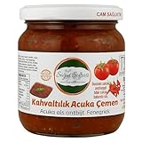 Orientalischer Walnuss-Paprika-Aufstrich 350g – Vegan & Würzig – Cevizli Acuka Ezmesi – Türkische Paprikalı Meze, Brotaufstrich & Dip
